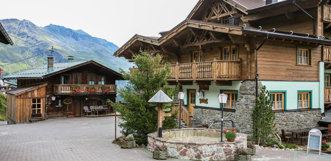 Hotel Silbertal - Almhuetten Solden Luaran gambar