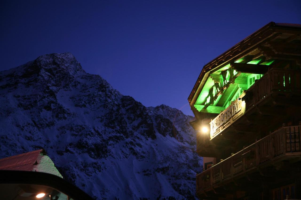 Hotel Silbertal - Almhuetten Solden Luaran gambar